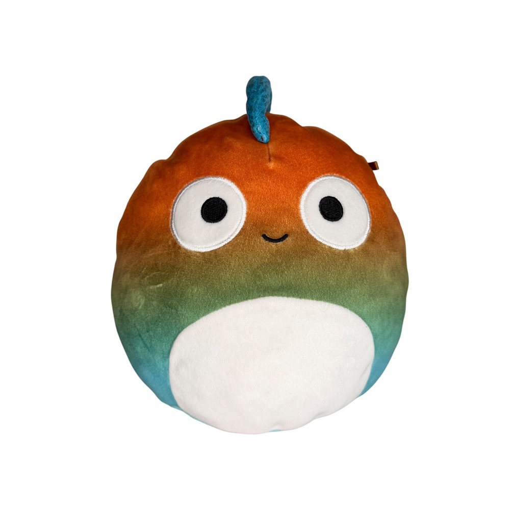 Squishmallows Mariano Chameleon Plush Unisex 8" Orange Green Blue Ombre Lizard